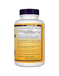 Healthy Origins CoQ10 (Kaneka Q10) 100 mg, 150 softgels