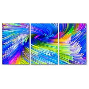 3 Piece Canvas Wall Art for Living Room Bedroom Home Artwork Gorgeous Petard Paintings Ready to Hang - 16"x24" x 3 Panels