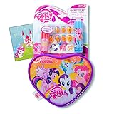 Hub Studio My Little Pony Purse Set Bundle with Beauty Essentials and Magnet