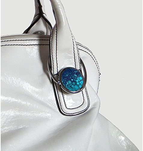 Miss Kha Psychedelic Foldable Bag Hook Blue - Image 3