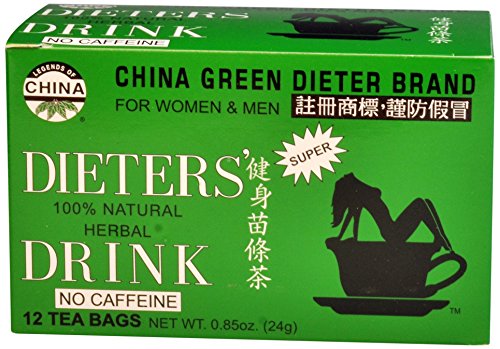 Uncle lee s tea china green dieters tea, 12 count (pack…
