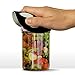 Paw Print Pet Dog Cat B&W Round Rubber Non-Slip Jar Gripper Lid Opener