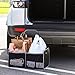 AWEHIRU Car Trunk Organizer - Premium Water Resistant Grocery Storage Bag with Strong Handles - Collapsible Design