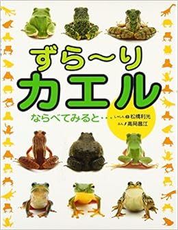 ずらーりカエル ならべてみると Toshimitsu Matsuhashi Masae Takaoka Amazon Com Books