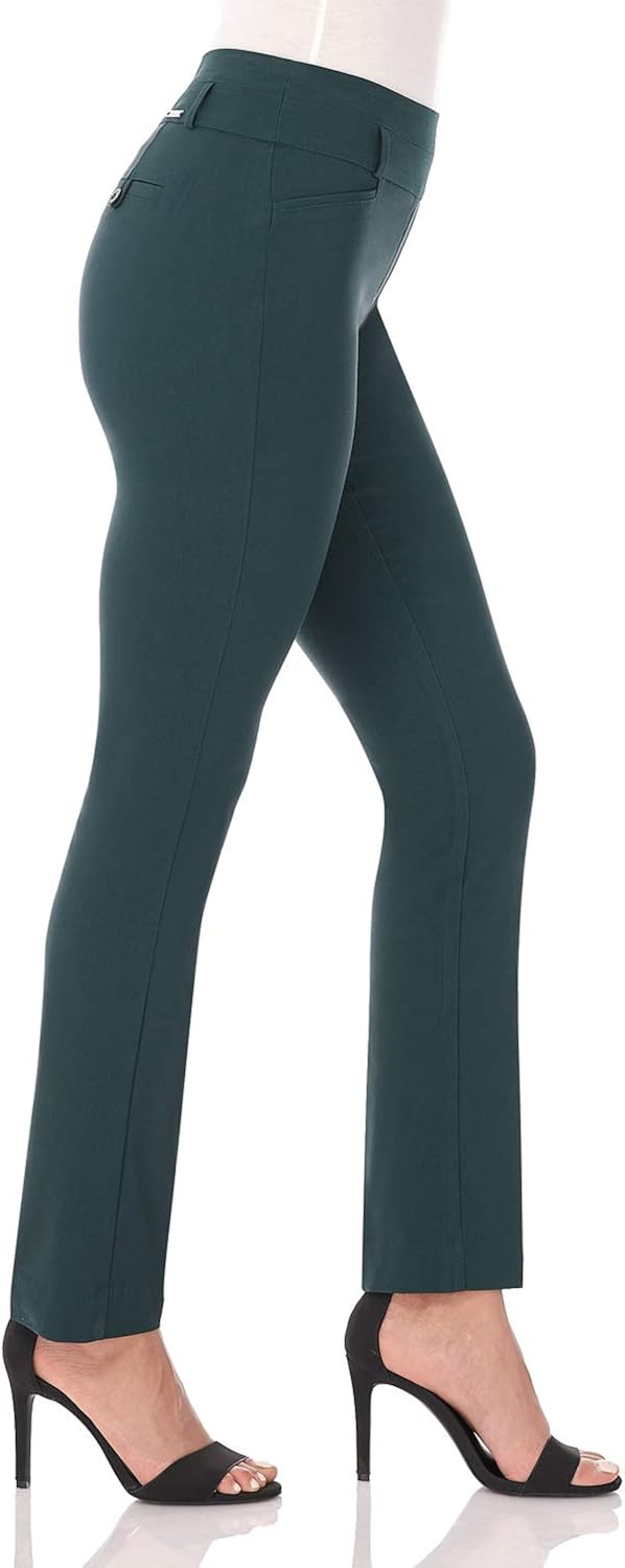 Rekucci Women's Ease into Comfort Stretch Slim Pant at  Women’s Clothing store
