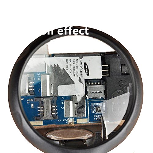 Beileshi 2.5X 7.5X 10X LED Light Helping Hands Magnifier Soldering Station,Magnifying Glass Stand with Auxiliary Clamp and Alligator Clips