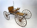 Model Expo Model Trailways Western Mountain Buckboard Historic Wood 1:12 Kit Sale Scale MS6004