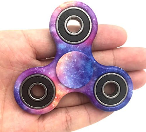 Pacify Fidget Spinner High Speed Stainless Steel Bearing ADHD Focus Anxiety Relief Toys Spinner Fidget Toy Hand Spinner Camouflage, Stress Reducer Relieve Anxiety and Boredom Camo (Galaxy E)