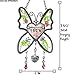 BANBERRY DESIGNS Grandma Photo Butterfly Suncatcher - Pressed Flowers with a Heart Shaped Picture Opening- Grandma Gifts