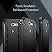 Poetic Revolution Galaxy J3 Emerge Rugged Case Cover Heavy Duty and Built-in Screen Protector for Samsung Galaxy J3 (2017) / J3 Prime/Amp Prime 2/ Express Prime 2 Black