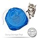 Cat Tunnel Toy - Collapsible 3 Way Tube for Kitty Exercise, Entertainment and Run. Like Christmas and Catnip for Kittens. Best Play House to Help Stop Meowing and Scratching