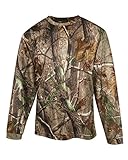 Russell Outdoors Mens Realtree AP Camo Long Sleeve Hunting Sweatshirt M L XL 2XL 3XL