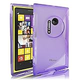JKase Slim-Fit Streamline Ultra Durable TPU Case for Nokia - Retail Packaging (Nokia Lumia 1020, Purple)