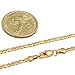 Besteel Jewelry 3mm Stainless Steel Figaro Chain Necklace for Men and Women 22 Inch