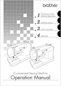 Brother S33 S34 S36 S37 Sewing Machine User Manual Owners