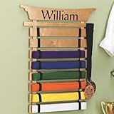 Personalized Karate Belt Display