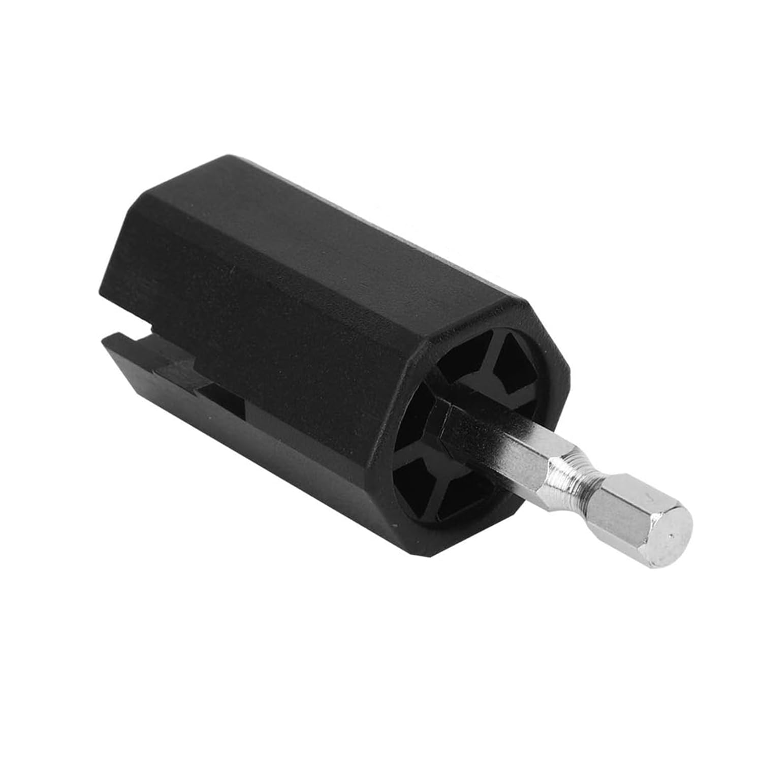 ZEACCT 1-Piece Guitar Maintenance Tool with Hexagonal Drill Attachment, String Winder Accessory for Electric & Acoustic Guitars and Bass – Durable Musician's Essential for Efficient String Changes