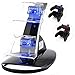 Xbox One Docking Station, CBSKY Xbox One, Xbox One S Charging Dock, Dual Controller Charger Kit for Xbox One, One S Console w LED Light, Black(Need the batteries as the picture)
