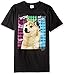 T-Line Men's Doge So Much DJ Graphic T-Shirt, Black, Medium