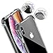 Noii for Apple iPhone Xs Max case,Clear Hybrid Drop Protection Phone case,【Super Rubber Bumper】 Shockproof case,Heavy Duty Protective Cover for Apple iPhone Xs Max 6.5 inch 2018 -Black