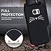 Mulafnxal Case for Samsung Galaxy S6,Soft Silicone 3D Cartoon Animal Cat Slim Cover, Cute Cases Kids Girls Shock Proof Rubber Gel Kawaii Character Fashion Protector for Samsung S6 Black Cat