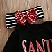 MA&BABY 3pcs Baby Girl Boy Cute Long Sleeve Romper Leg Warmers Hairband Outfits Christmas Sets (0-6 Months)