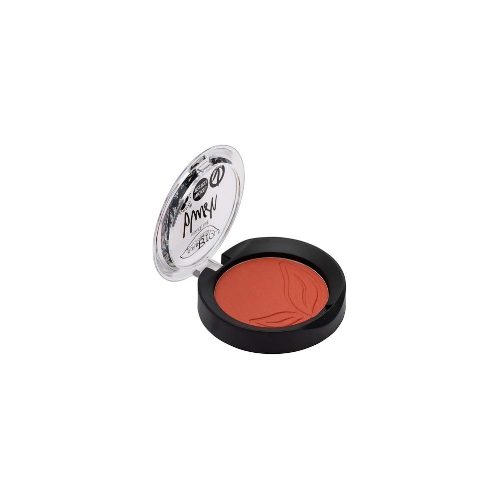 PuroBio Compact Blush, No. 04 Matt Brick