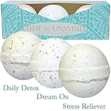 FIzz Bath Bombs Giant Bath Bomb Set, 8 oz (3 Pieces)