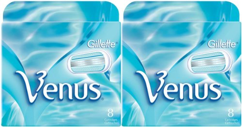 Gillette Venus Original Refill Cartridges-8 ct ( Pack Of 2 ) ( Pack May Vary )