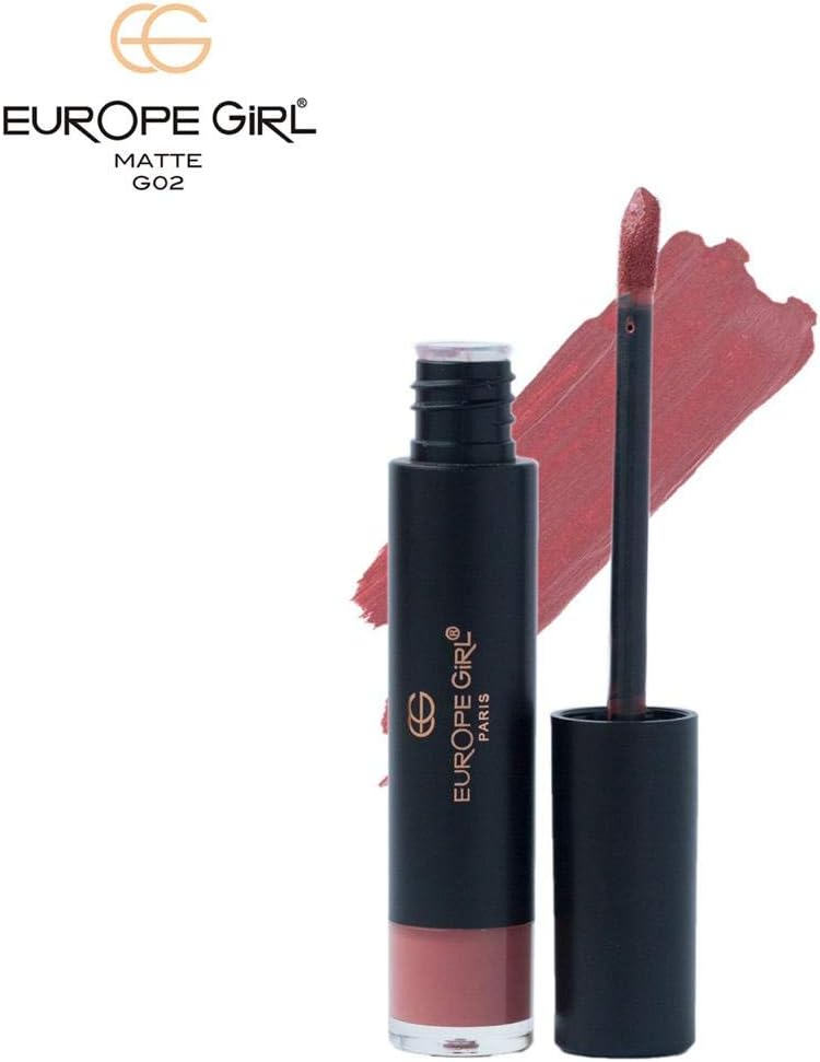 Europe Girl Persistent Matte Liquid Lipstick (EG 02)