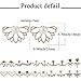 10 Pairs Ear Jacket Lotus Flower Earrings for Women and Girls trendy peekaboo unique hollow chic front and back earrings set