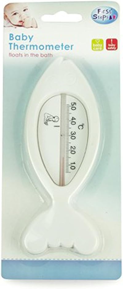 First Steps Bath Thermometer Fish Design for Baby Bathwater Temperature