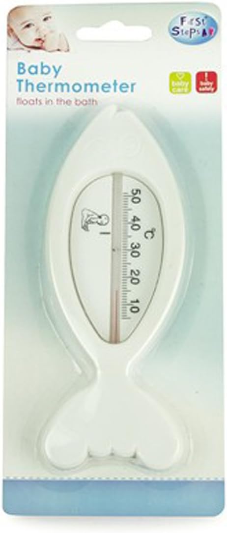 First Steps Bath Thermometer Fish Design for Baby Bathwater Temperature