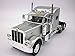 Peterbilt 389 Truck Diecast Metal 1/32 Scale Truck Model - SILVER