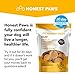 Honest Paws ALL NEW Relief Formula | Premium Hemp Dog Treats - Hip, Joint, and Pain Relief Supplement for Dogs - Made with 100% All Natural Pure Hemp Oil with Organic Turmeric - Peanut Butter Flavor
