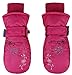 SimpliKids Boys Waterproof Snowboarding Ski Mittens,XS,Rose