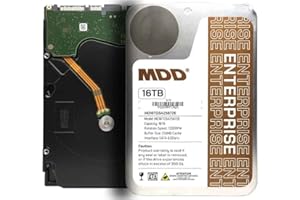 MDD MAXDIGITALDATA MDD (MDD16TSATA25672E) 16TB 7200 RPM 256MB Cache SATA 6.0Gb/s 3.5" Internal Enterprise Hard Drive - 5 Years Warranty