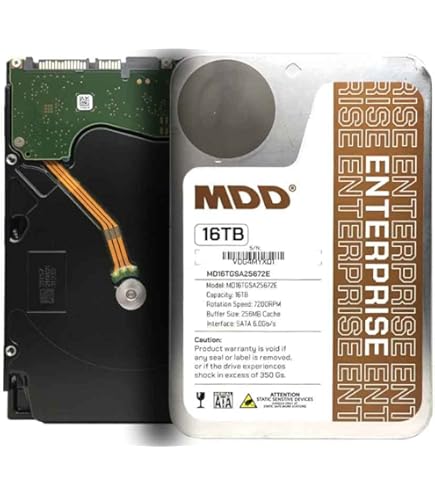 MDD 12TB MD12TBGSA25672DVR 監視ストレージ用 Amazon | MDD 12TB 7200 RPM 256MB キャッシュ SATA 6.0Gb/s 3.5インチ