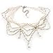 White Bridal Beaded Choker