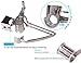 LOVKITCHEN Vegetable Cheese Grater with 3 Interchanging Rotary Ultra Sharp Cylinders Stainless Steel Drums and Slicer