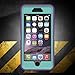 iPhone 6 Plus Case, iPhone 6S Plus Case, ToughBox® [Armor Series] [Shock Proof] [Purple | Aqua] for Apple iPhone 6 Plus Case [With Holster & Belt Clip] [Fits OtterBox Defender Series Belt Clip]