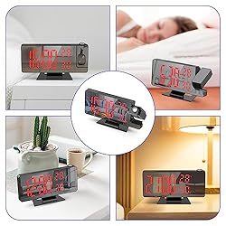 JXTZ Projection Alarm Clock, Alarm Clock Projection