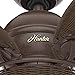 Hunter Fan Company Hunter 54095 Tropical/British Colonial 54``Ceiling Fan from Caribbean Breezeâ„¢ Collection Dark Finish, Weathered Bronze