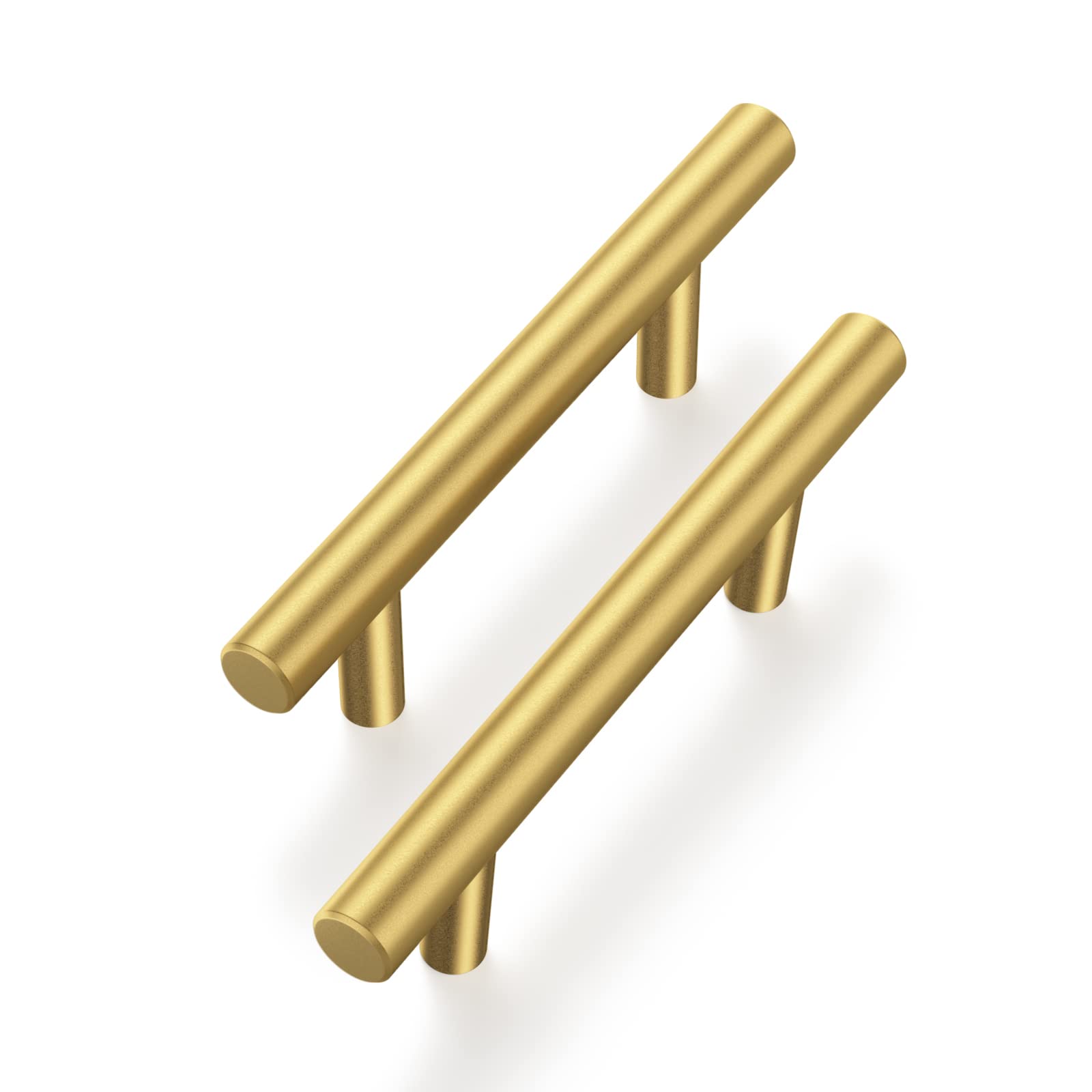 20 Gold Cabinet Pulls 3" Hole Center Brushed Gold Stainless Steel Drawer Pulls 20 Gold Cabinet Pulls 3" Hole Center Brushed Gold Stainless Steel Drawer Pulls