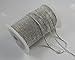 10- Yards 2mm Silver color Close Claw Cup Crystal Rhinestone Chains Trim Crafted DIY Ideas