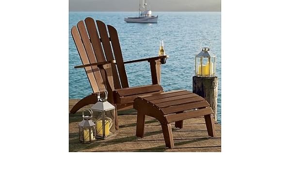 Amazon Com Pottery Barn Chesapeake Adirondack Chair Ottoman