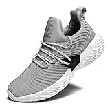 RELANCE Men's Running Shoes, Lightweight Casual Sneakers Workout Sport Athletic Shoes for Training Tennis Jogging Footwear, KX58