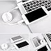 iPhone Charger, Wim Retractable Micro Usb Cable Lightning Cable 2 in 1 Sync and Charge Retractable High Speed Adapter Cable for iPhones,iPad,iPod,Android Phones (White)