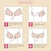 WELOVE Invisible Bra Self Adhesive Bra Strapless Backless Silicone Push-up Bras for Women Black B