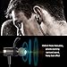 Bluetooth Headphones, Parasom A10 Magnetic Portable Wireless Sports In-ear Stereo Sweatproof Earphones with Mic, Music Streaming, Secure Fit for Sports/Workouts (Black/grey)
